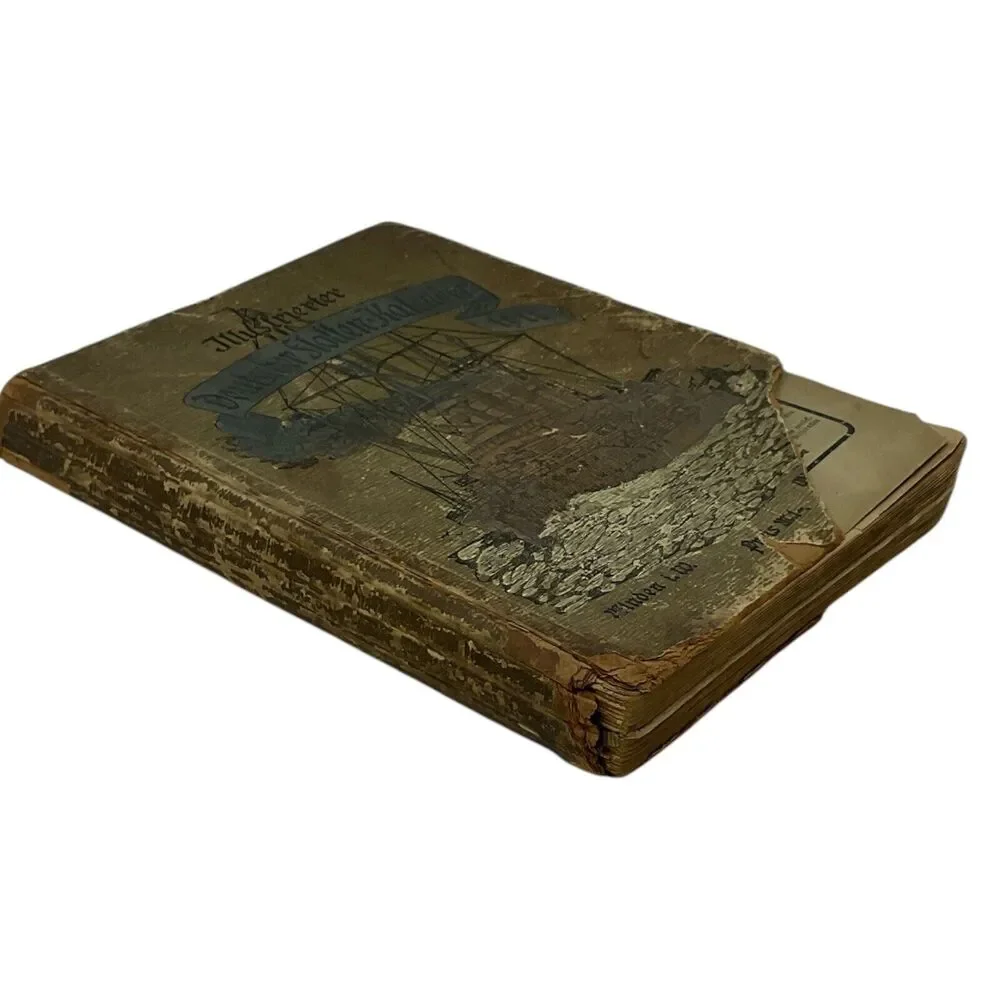 Illustrated German Fleet Calendar 1911 Wilhelm Kohler‎ Minden Ship Illustrations